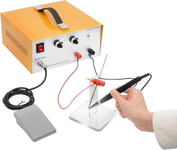 80A Jewelry Spot Welder for Jewelry Maker, Pulse Arc Welding Machine