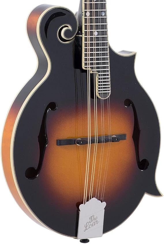 LM-600E-VS Professional Series F-Style Mandolin with Pickup, Sunburst