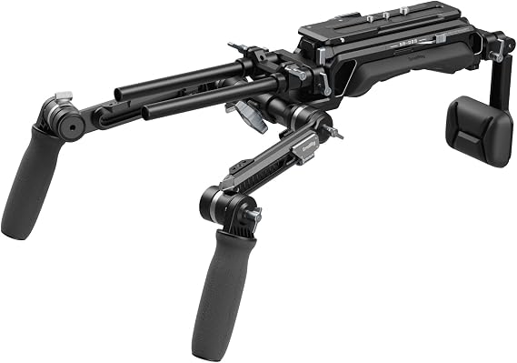 SmallRig HawkLock Shoulder Rig Kit for VCT-14, One-Touch Quick Release