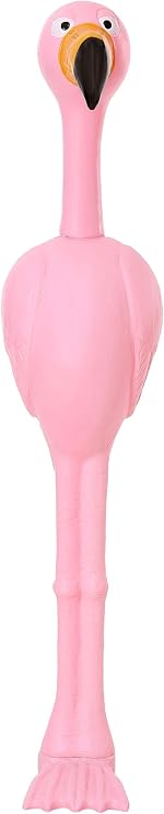 Fun Costumes Flamingo Croquet Mallet | 38 Inch Molded Plastic Construction, Wonderland Queen of Hearts Costume Accessory - Pink, Standard