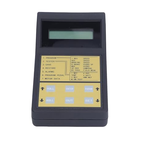 Handheld Electric Forklift Programmer for Curtis Controller Speed Control & Fault Detector, Compatible with Curtis 1204/1205/1206/1207
