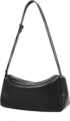 Genuine Leather Crossbody Bag for Women, Soft Small Hobo Bag with Adjustable Strap, Leather Purse for Women