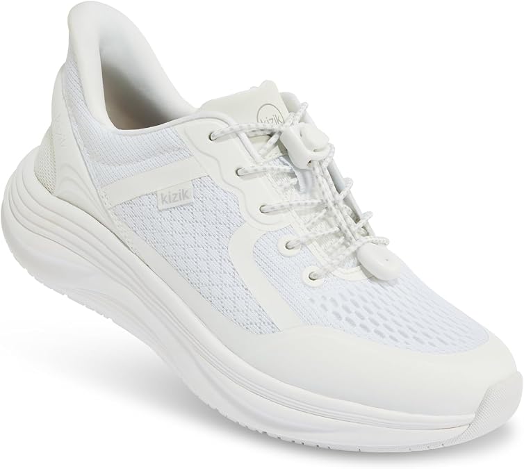 Kizik London Hands-Free Slip On Shoes for Women White