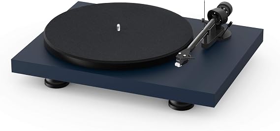 Pro-Ject Debut Carbon EVO Wired Turntable with Sumiko Rainier Cartridge (Blue)