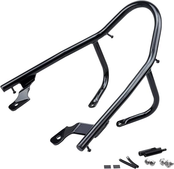 Kijima Bike Parts Tandem Grip with Luggage Hook for SV650/X Black 210-552