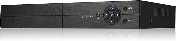 16CH 1080P Lite 5-in-1 HD Analog Hybrid DVR&NVR Supports Up to 5MP IP Camera+1080P AHD/TVI/CVI/CVBS Analog Camera Standalone DVR CCTV Surveillance Security System Video Recorder (No HDD)