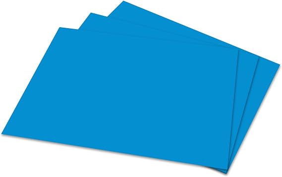 Memo Sheets, 4 X 6 Inches, 500 Sheets Per Pack. (Bright Color Blue)