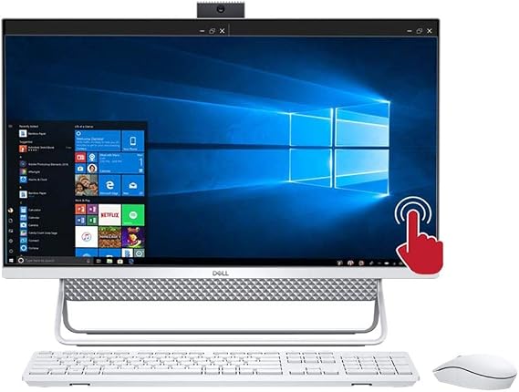 Dell Inspiron 7000 7700 AIO, 27-inch FHD Infinity Touch All in One Desktop, Intel Core i7-1165G7, 16GB RAM, 1TB HDD + 512GB SSD, GeForce MX330, Pop-up Webcam, Windows 10 Home - Silver (Latest Model)