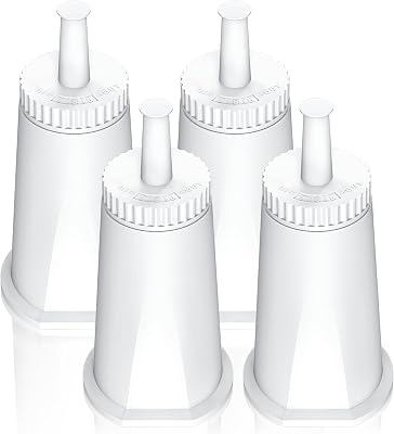 Replacement Water Filter for Breville Barista Touch Espresso Machine BES880, Barista Pro BES878, Oracle Touch BES990, Oracle BES980, Dual Boiler BES920 Bambino ClaroSwiss Sage by PETOX, 4 Pack