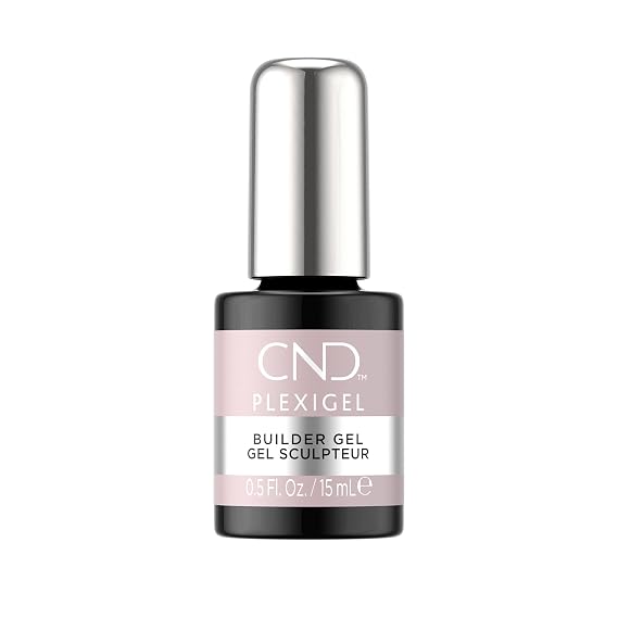 CND Plexigel Color Builder, Barre Beauty, 0.5 fl oz | A brush-on gel enhancement that provides strength, architecture, and moderate/long length to the natural nail.