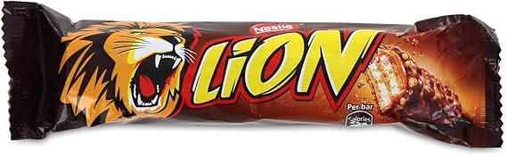 Nestle Lion Bar, 52 Gram (Pack Of 12