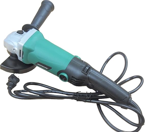 Hoteche 4-1/2" Electric Variable Speed Angle Grinder Trigger Grip Long Handle 950w