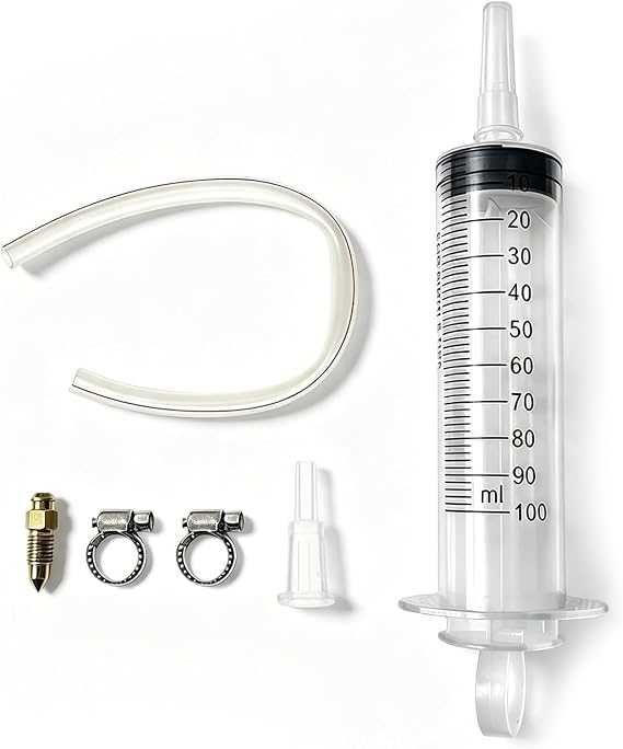 100ml Universal Motorcycle Brake Bleeder Kit, One-Man Bleeder Tool