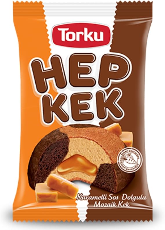 Torku Hepkek Karamel Soslu Mozaik Kek 45G