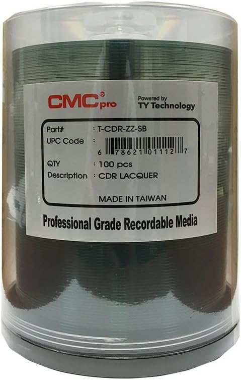 Shiny Silver CD-R - 100-Pack Spindle