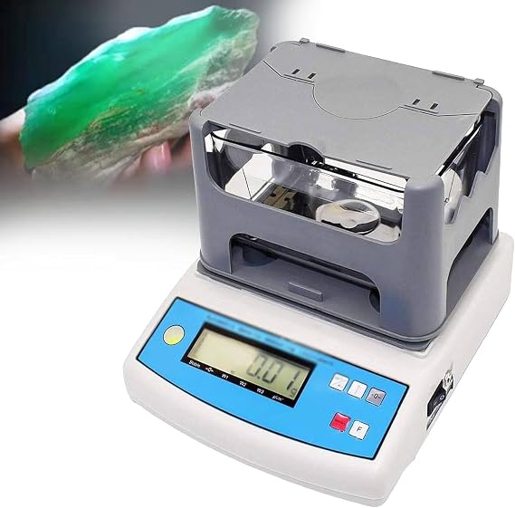Gold Purity Tester Machine Digital Electronic Gold Purity Tester Meter with Maximum Weight 300g/600g Gold Purity Testing Analyzer Machine(600g)