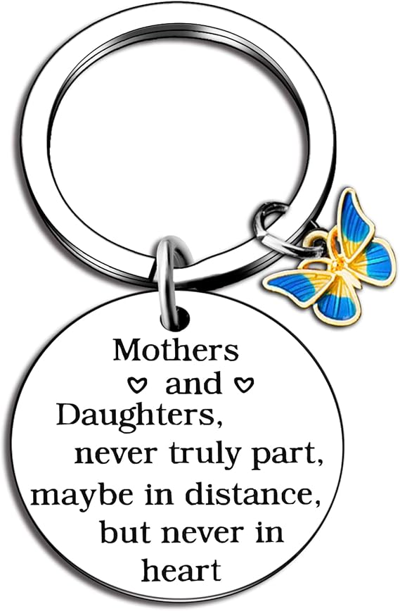 Ibiwe Mom Keychain Mother and Daughter Gift Birthday For Mom Gifts from Daughter