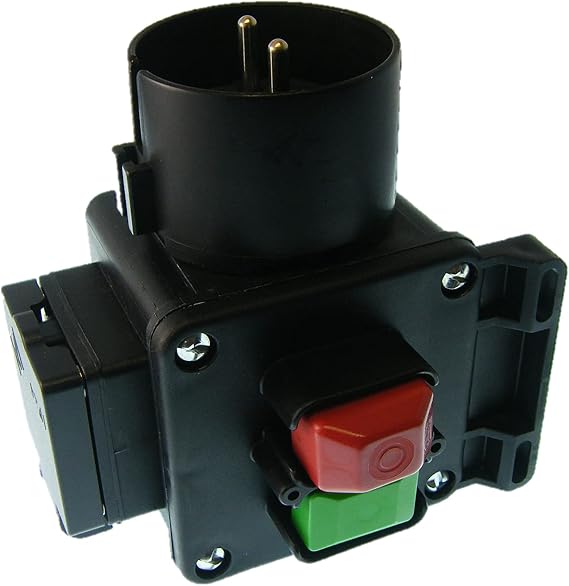 Tripus Safety Switch Zero-Voltage Switch with On / Off Button - Ready for Connection and Easy to Install