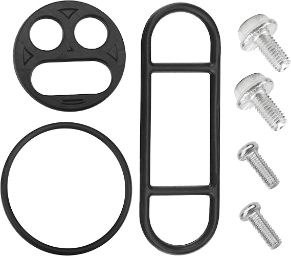 18-2727V Fuel Valve Repair Kit - by Huthbrother, Compatible with Yamaha Suzuki DR350, Replaces 18-2727, for Kawasaki KVF400, KVF300 Prairie, KLX110, VN1500D/E Vulcan Classic, ZX900B Ninja ZX-9R