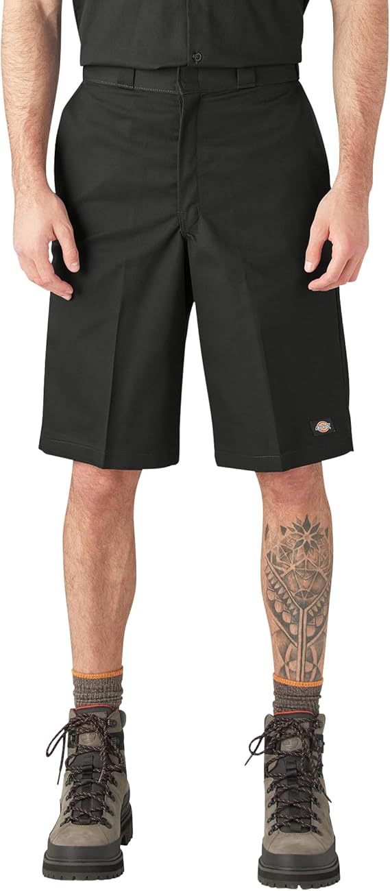 Dickies Mens Loose Fit Flat Front Work Shorts