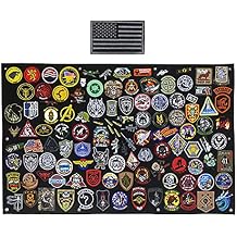 Antrix 45x30 Tactical Moral Patch Holder Panel Wall Display Board Hang Display Poster Frame Hang to Wall Board Panel for Showing Hook and Loop Emblems