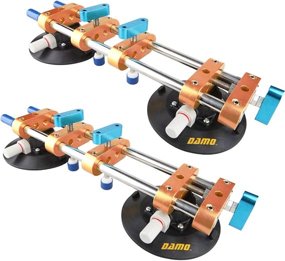 A Pair of DAMO 6-inch Seam Setter for Seam Joining & Leveling/Professional Countertop Installation