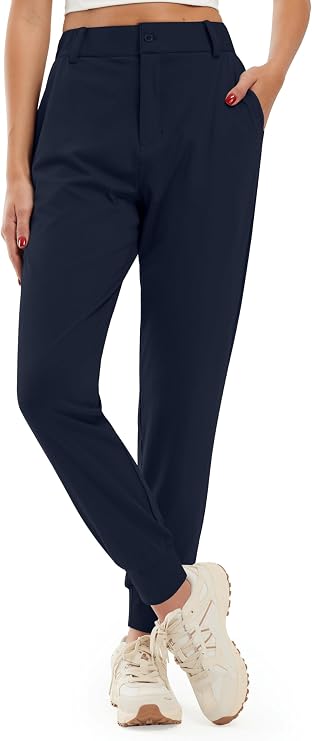 Libin Women's 4-Way Stretch Golf Joggers Pants