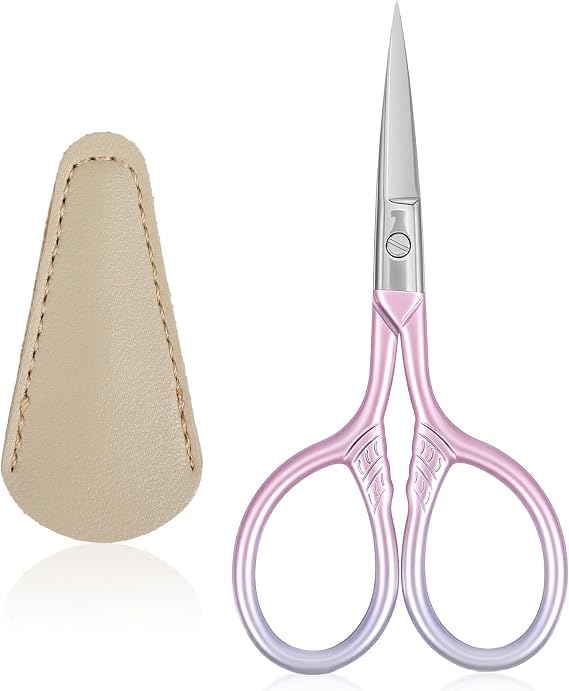 Professional Grooming Mini Scissors with Straight Tip, 3.5 Inch