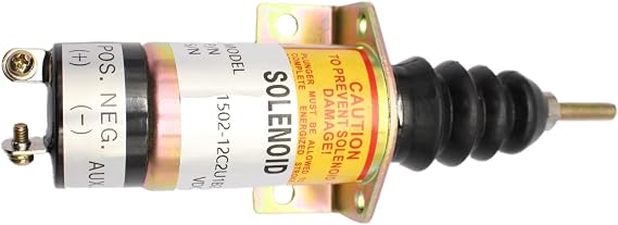 1502-12C2SU1B2S1 103007AA 12V Fuel Shut Off Solenoid 1502 12C2SU1B2S1 Stop Solenoid Fits For 1502 Engine 1502-12C2U1B2 1500-2078