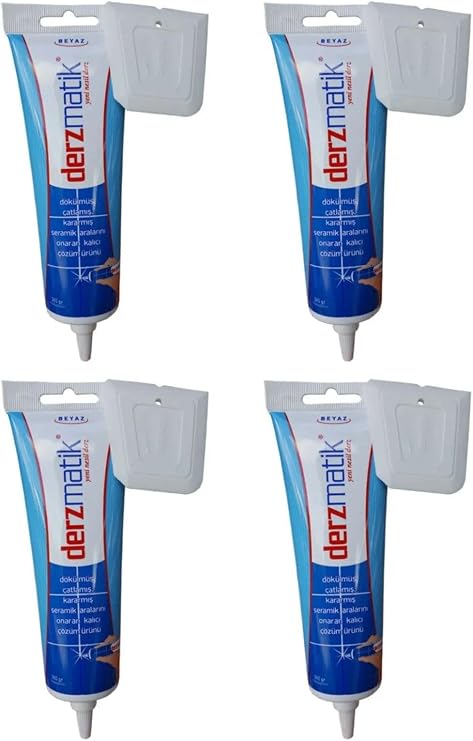Derzmatik 1st Quality Beak Tip White 380 Gr Ready Joint Filler (4 Pieces)