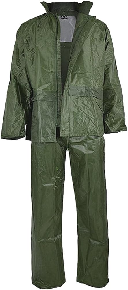 Mil-Tec Wet Weather Suit - Men's, Olive Drab, 2XL, 10625001-906
