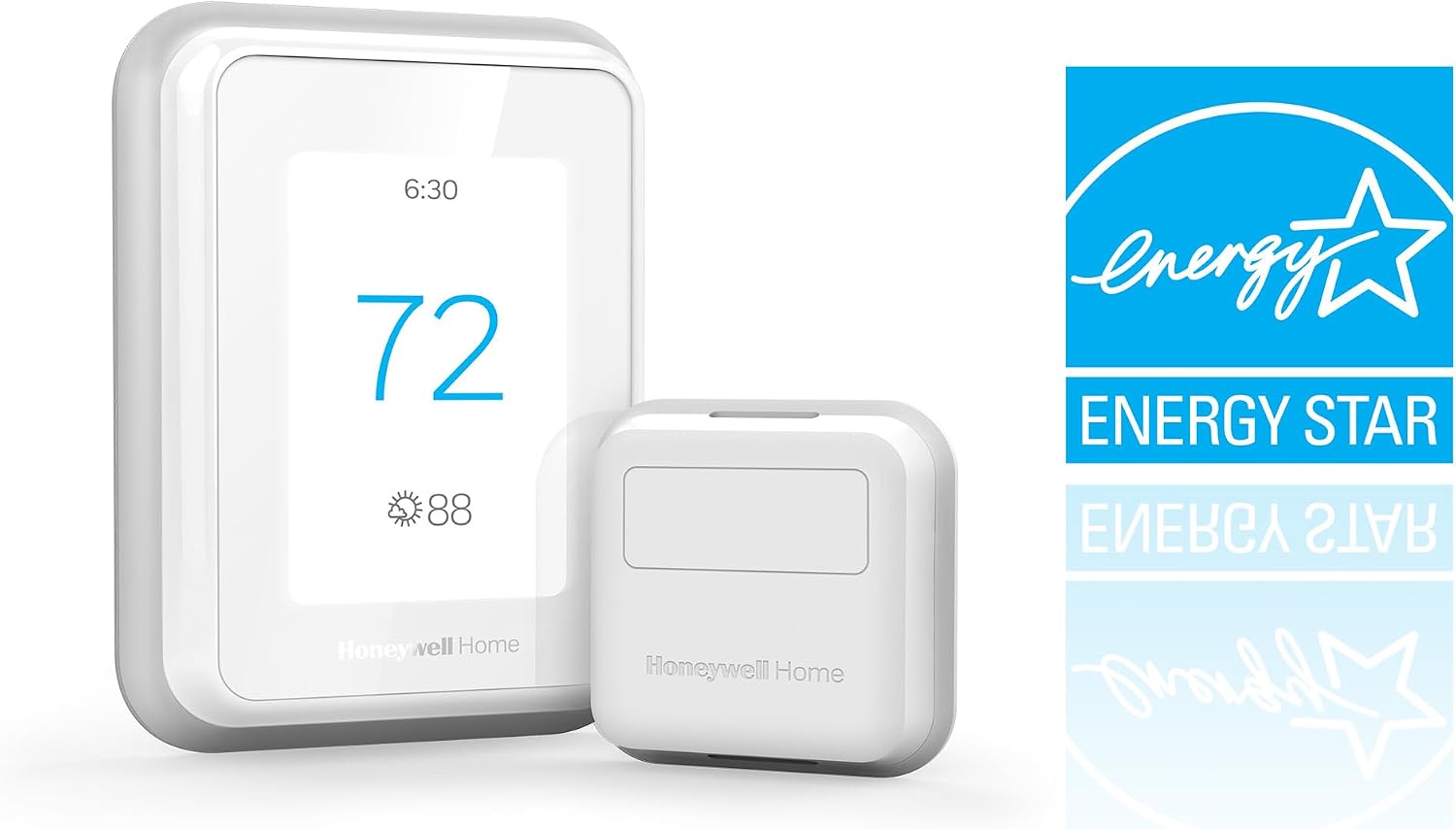 Honeywell Home RENEWRCHT9610WF T9 Smart Thermostat with Smart Room Sensor Renewed