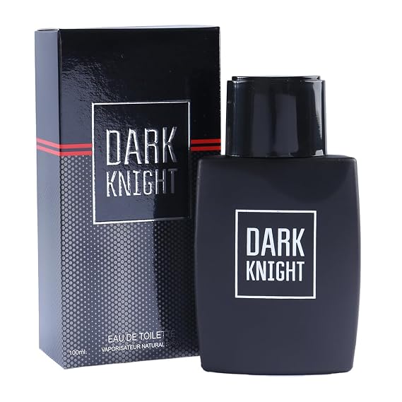 Dark Knight Spray Cologne Eau De Toilette for Men Fresh Aromatic Woody Spicy Masculine Scent 100ml 3.4 fl oz