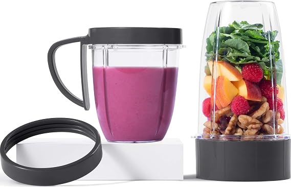 NutriBullet Cup & Blade Replacement Set, 24 oz.