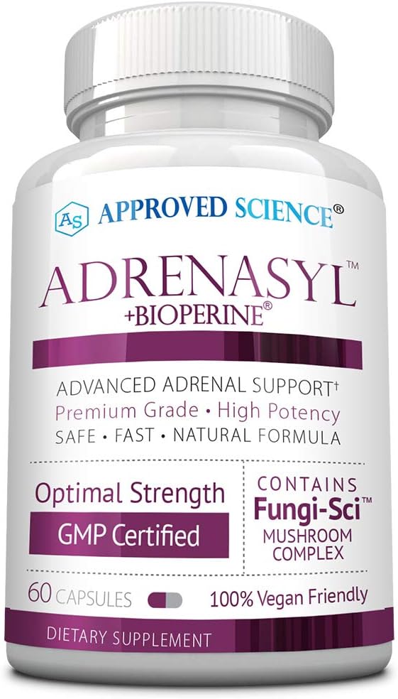 Approved Science Adrenasyl - Adrenal Gland Support - 60 Count - Pack of 1