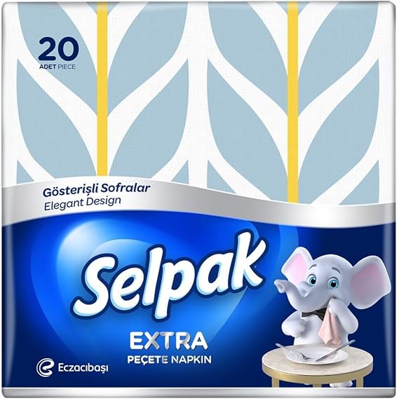 Selpak Extra Patterned Napkin 20's