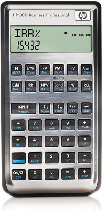 HP-30B Business Professional Calculator