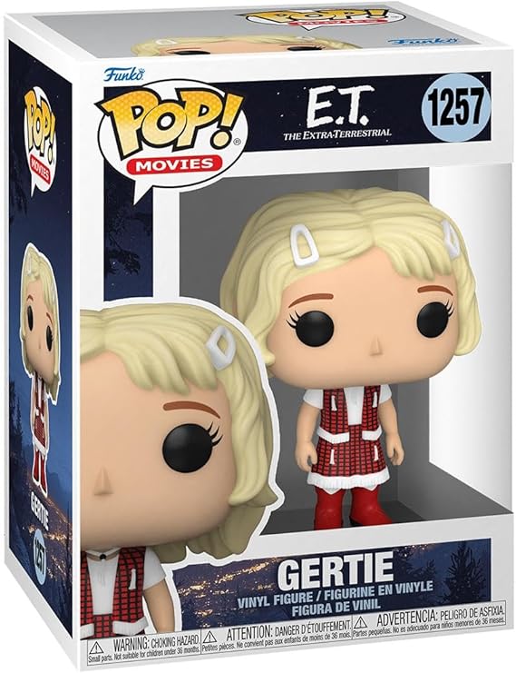 Funko POP! Movies: E.T. 40th - Gertie - E.T. the Extra Terrestrial - Collectable Vinyl Figure - Gift Idea - Official Merchandise - Toys for Kids & Adults - Movies Fans - Model Figure for Collectors
