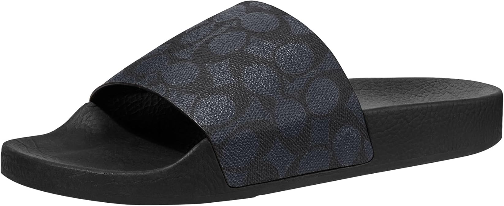 COACH Men's Signature Coated Canvas Pool SlideSlide Sandal