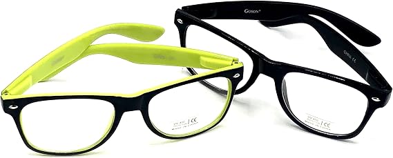 Goson Clear Lens Eye Glasses Non Prescription Glasses Frames For Women and Men