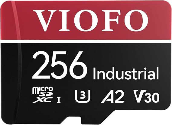 VIOFO 256GB Industrial Grade High Endurance microSDXC Card for Dash Cam
