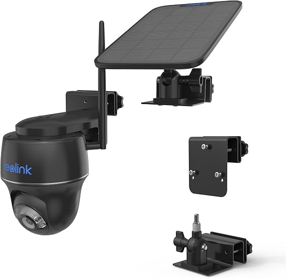 Camera Gutter Bracket Mounting kit for Reolink Argus PT 3MP,4K/8MP,5MP/2K,4MP/2K,Reolink Go PT Ultra Security Camera (Black)