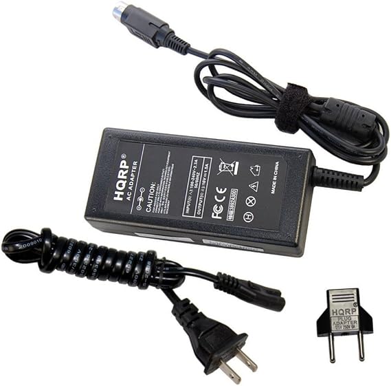 HQRP AC Adapter Works with Harman Kardon SoundSticks I, II, III, 1, 2, 3 Multimedia Speaker System Sound Sticks Power Supply Cord 16V 1.5A NU40-2160150-I3 AP3211-UV 700-0036-001 + Euro Plug Adapter