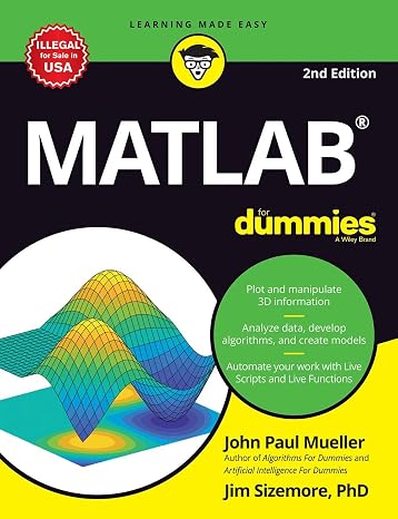 Wiley MATLAB For Dummies, 2ed