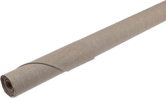 Senso Clear Primed Linen Canvas Roll 14 oz, Medium Tooth, 54" x 6 Yards Professional-Grade Linen for Oil, Acrylic, and Mixed Media Painting