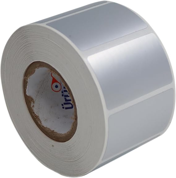Silvermat Demirbaş Etiketi 50mm X 30mm Ruloda 1000 Adet
