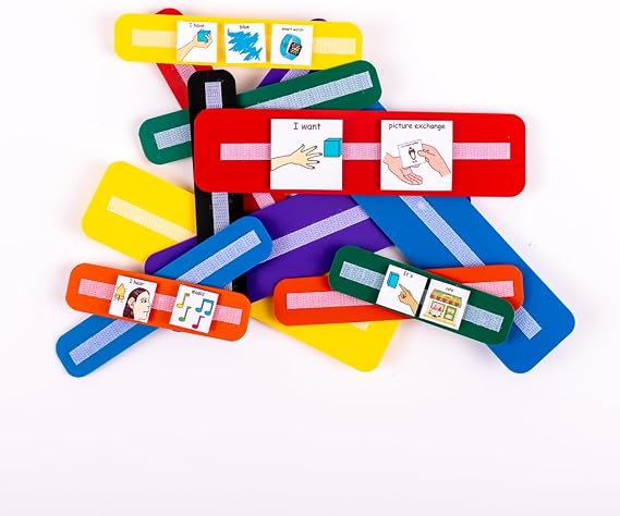 PECS Communication Book Sentence StripTM (Any Color, 6" x 1")