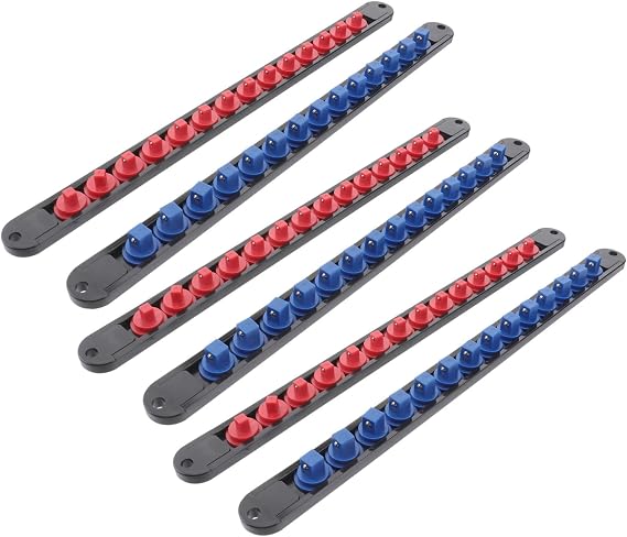 6Pcs Multifunction Socket Organizer Holders for Tool Tray Plastic