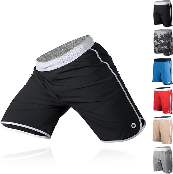 Gold BJJ Pacific Short - No-Gi Jiu Jitsu Fight Shorts