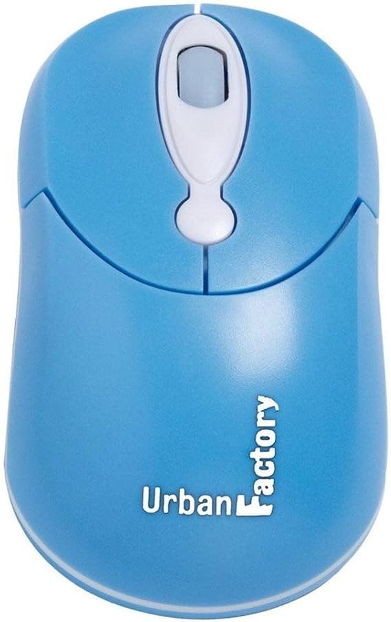 Urban Factory 800dpi Optical USB Crazy Mouse, Blue (CM06UF)